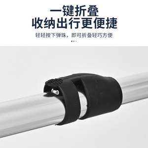 Aides à la marche pliables et réglables en alliage d'aluminium pour personnes âgées, équipement de rééducation des fractures, déambulateur, rollator - Product Image 5