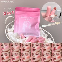 Coffret de 12 rouges à lèvres capsules multicolores, format voyage, longue tenue, anti-transfert, mini, mat, illuminateur et hydratant