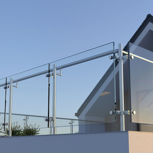 <span class=keywords><strong>Balustrade</strong></span> <span class=keywords><strong>en</strong></span> verre sans cadre <span class=keywords><strong>en</strong></span> promotion, garde-corps <span class=keywords><strong>de</strong></span> balcon <span class=keywords><strong>en</strong></span> verre trempé facile à installer avec pince <span class=keywords><strong>en</strong></span> acier inoxydable pour <span class=keywords><strong>terrasse</strong></span> <span class=keywords><strong>de</strong></span> villa - Product Image 2