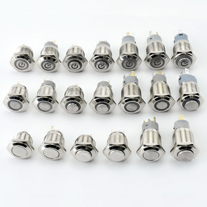 16 Mét Vòng momentary chuyển đổi khóa chuyển đổi pushbutton on off chuyển 16 Mét 1NO <span class=keywords><strong>push</strong></span> <span class=keywords><strong>button</strong></span> LED không thấm nước - Product Image 5