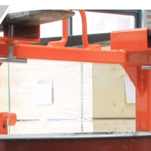 Lève-tambour Lift LM800, diamètre max. 585 mm, pour fûts d'huile en plastique de 200 litres, utilisation avec chariot élévateur et grue - Product Image 2