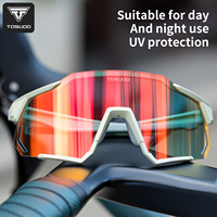 Lunettes de cyclisme photochromiques TOSUOD, lunettes de soleil polarisées pour le vélo, accessoires de protection UV pour le sport