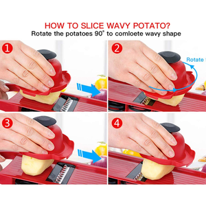 Food Grade <b>Vegetable</b> <b>Chopper</b> Spiralizer <b>Vegetable</b> Slicer Onion Cutter with Container Pro Food <b>Chopper</b> Slicer Cutter - Product Image 4