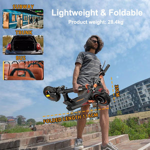 Trottinette électrique MX-14 48V 800W puissante tout-terrain pliable pour adultes, entrepôt UE/US - Product Image 6