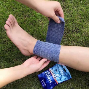 7.5cm * 3.2m Băng giá lạnh băng màu Xanh lạnh trị liệu giảm đau y tế băng đàn hồi quấn ngay lập tức mát mẫu hỗ trợ - Product Image 6