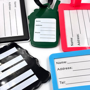 Etiqueta de Equipaje 3D Personalizada de PVC Resistente, Material de Goma, MOQ Bajo, para Maleta, Etiqueta de Viaje - Product Image 6