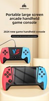 Console de jeu portable rétro de Noël Q21 avec 500 jeux intégrés, manette sans fil rechargeable
