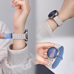 Cinturino sportivo di lusso in Silicone per orologio <span class=keywords><strong>Huawei</strong></span> GT5 orologio 4 Pro nuovo per GT4 uomo e donna cinturino traspirante per GT3 Pro - Product Image 2