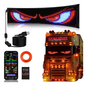 แผงวงจรเมทริกซ์แบบยืดหยุ่นแผงไฟ <span class=keywords><strong>LED</strong></span> หน้าจอ <span class=keywords><strong>LED</strong></span> รูปปีศาจสำหรับรถบรรทุกรถ - Product Image 1