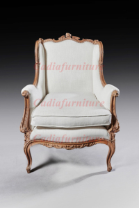 Fauteuils <span class=keywords><strong>style</strong></span> <span class=keywords><strong>Louis</strong></span> <span class=keywords><strong>XV</strong></span> meubles <span class=keywords><strong>fauteuil</strong></span> <span class=keywords><strong>de</strong></span> salon fauteuils couleur bois massif Accent chaises à dossier haut - Product Image 2