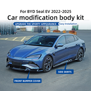 Kit Carrosserie Complet Style <span class=keywords><strong>MC</strong></span> pour BYD Seal EV RHD LHD : Lame de Pare-chocs Avant, Diffuseur Arrière, Jupes Latérales, Spoiler – Kits d'Amélioration Complet pour Voiture - Product Image 2