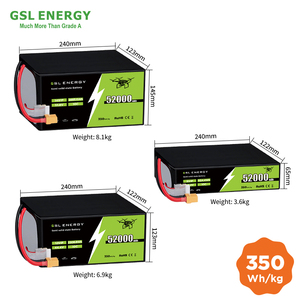 Batterie au lithium-ion semi-solide GSL ENERGY 51,8 V 52 Ah 2693,6 Wh 350 Wh kg pour drone agricole FPV - Product Image 5