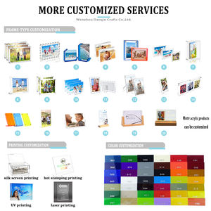 Customized Clear Acrylic Fridge Magnetic Frame <strong>Polaroid</strong> <strong>Photo</strong> Refrigerator Magnet Picture Frame - Product Image 5