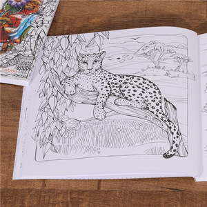 Libro <span class=keywords><strong>da</strong></span> <span class=keywords><strong>Colorare</strong></span> <span class=keywords><strong>per</strong></span> <span class=keywords><strong>Adulti</strong></span> 'La Mia Viaggio in Africa', Libro <span class=keywords><strong>da</strong></span> Disegno Antistress e Rilassante, Sketchbook Artistico con Pagine <span class=keywords><strong>da</strong></span> Dipingere - Product Image 3