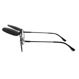 Proteção UV 1058 dos homens polarizada óculos magnéticos Clip com lente <span class=keywords><strong>Flip-Up</strong></span> e flexível Metal Frame Optical leitura óculos - Product Image 6