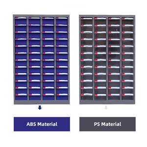 Armoire à outils modulaire en acier et plastique à 48 tiroirs, robuste, pour atelier/garage, fabrication OEM/ODM, haute capacité de charge, finition thermolaquée - Product Image 5