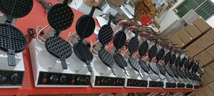 Hongkong Bubble <span class=keywords><strong>Gaufrier</strong></span> Antiadhésif Eggettes Gaufre Moule Plaque Manuel <span class=keywords><strong>Mini</strong></span> <span class=keywords><strong>Gaufrier</strong></span> pour Ménage Hôtel et Usage Extérieur - Product Image 5