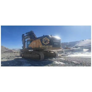 Excavadora hidráulica de cadenas Volvo EC950 original de segunda mano para maquinaria pesada de ingeniería minera en venta - Product Image 1