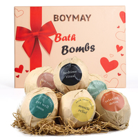 Bombes de bain effervescentes pour bain moussant, marque privée |   Aromathérapie aux Huiles Essentielles |   Coffret cadeau de bombes de bain relaxantes pour spa, végan