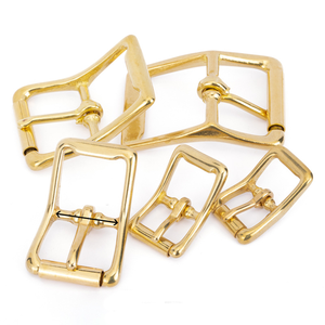 Hebillas de latón macizo impermeables de alta calidad, alfileres para cinturones de hombre, collares para perros, 14mm, 17mm, 20mm, 26mm, tamaños, accesorios especiales para bolsos - Product Image 1