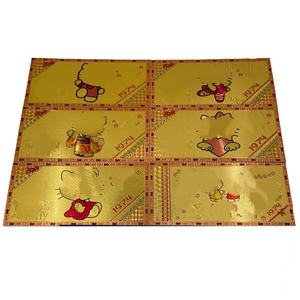 Tarjetas de Anime Japonés, Bonitas y Coloridas, Billetes de <span class=keywords><strong>Manga</strong></span>, Recuerdos de Dibujos Animados, Billetes de PVC para Colección Infantil Clásica, Regalo - Product Image 1