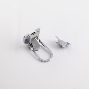Outils En Métal Robuste Fixe Agrafe <span class=keywords><strong>De</strong></span> <span class=keywords><strong>Coffre</strong></span> a Bagages Moraillon sans Clé Armoire Serrures - Product Image 6