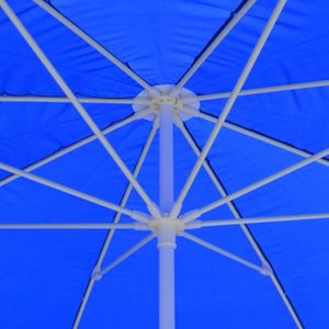 Sombrilla Reforzada con Varillas, Tela Oxford Impermeable, Resistente al Viento, Protección UV, para Exteriores, Playa, Patio, Jardín, Mercado, Comercial - Product Image 4