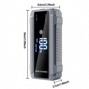 เครื่องจั๊มสตาร์ทรถยนต์แบตเตอรี่รถยนต์แบบพกพา12V อุปกรณ์สำหรับรถยนต์ดีเซลเบนซิน - Product Image 4