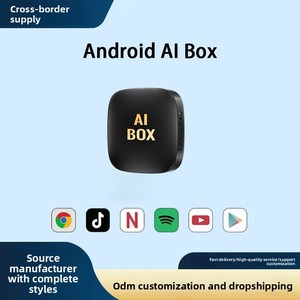 Boîtier TV Android Caraibox transfrontalier avec <span class=keywords><strong>YouTube</strong></span> et Netflix, 64 Go de stockage, 4 Go de RAM, CarPlay filaire et sans fil - Product Image 2