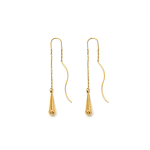 Pendientes de Moda, Acero Inoxidable 316L, Baño de Oro PVD, Sostenibles y Resistentes - Product Image 2