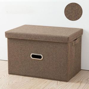 Clothes Storage Bins Desk Organizer Storage <b>Boxes</b> Toy Organizer with Lid - Product Image 1