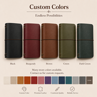 Carnet de notes A5 en cuir PU personnalisé, couverture souple, avec cordon élastique, pages rechargeables, logo, cadeau, fournisseur en gros