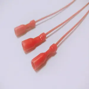 187 nylon fully insulated female crimp spade terminals faston male 4.8mm female spade crimp terminal connector wire harness
