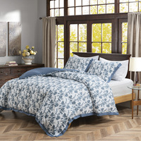 Ensemble de literie personnalisé 3 pièces imprimé microfibre brossé housse de couette