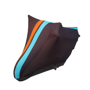 Housse de moto personnalisée en spandex hautement élastique, flexible, douce et extensible, housse anti-poussière pour moto d'intérieur - Product Image 4