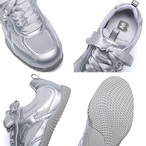 Chaussures bateau décontractées pour femmes Shufu Lei De Été 2025 – Baskets légères et respirantes en maille, antidérapantes, style ballerine, avec perles, polyvalentes - Product Image 5