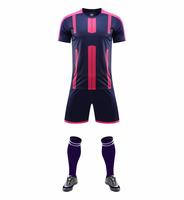 Ensemble de maillots de football personnalisés à manches courtes, écologiques, respirants, imprimés, maillots de football unisexes, uniforme de sport court