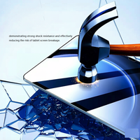 Protection d'écran en verre trempé anti-traces de doigts de haute qualité sur mesure pour tablettes Samsung Galaxy Tab A9, A9+, A8, A7 (vente en gros)