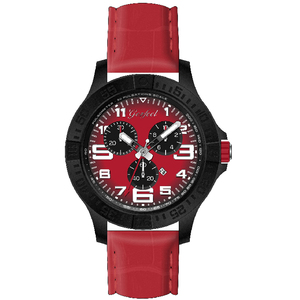 Reloj Deportivo para Hombre con Logotipo Personalizado al por Mayor, Resistente al Agua 30M, con Movimiento de Cuarzo Citizen 2115 y Correa de Cuero Genuino - Product Image 3