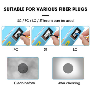 Caja de Limpieza de Conectores de Fibra Óptica de Alta Calidad, Caja de Limpieza de Extremos de Fibra Óptica - Product Image 5