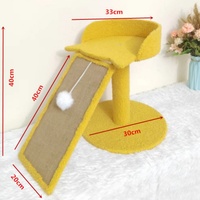Árbol para Gatos con Rascador Integrado, Vertical, Resistente al Desgaste, para Gatitos