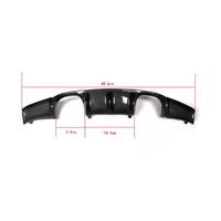 Diffuseur arrière en fibre de carbone résistant aux intempéries pour BMW E92 M3 (2005-2013) avec installation facile pour une utilisation longue durée par tous les temps