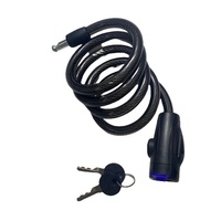 Antivol de vélo pliable en acier robuste avec code à 4 chiffres pour vélos de montagne, de route et pliables