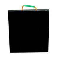 Plaques en plastique UHMWPE haute résistance de 50 mm pour patins de stabilisation de grue, tapis de construction avec service de découpe