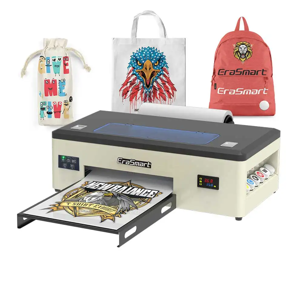 Erasmart Digital A3 Inkjet T-Shirt Printing Machine Heat Transfer Pet Film Dtf Printer