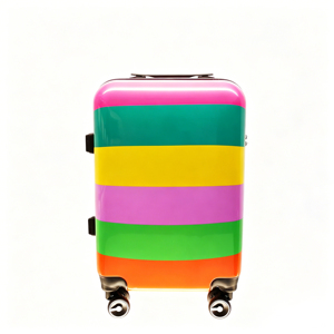 Factory Direct Luggage <strong>Rainbow</strong> Cartoon Hard Shell Spinner Trolley <strong>Suitcase</strong> 2Pcs Eco-Friendly BSCI Audited Bulk Wholesale - Product Image 2