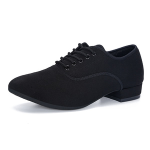 Chaussures de danse de salon confortables GB Quick Waltz pour hommes semelle souple moderne latine Quickstep carré salle de bal <span class=keywords><strong>facile</strong></span> - Product Image 1