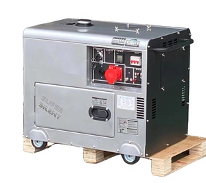 Mini générateurs diesel portatifs 10/12/16 <span class=keywords><strong>kva</strong></span> pour le groupe électrogène diesel de démarrage électrique de type silencieux de secours à la maison - Product Image 6