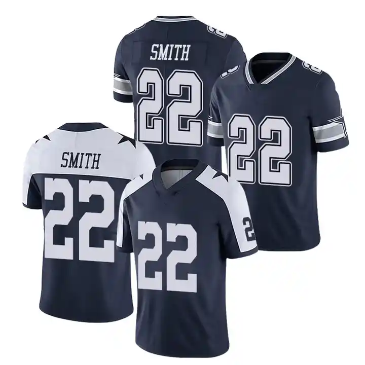 Wholesale 22 Emmitt Smith American Football Jersey Stitched Shirts
