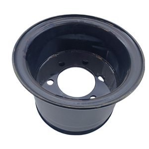 Jante de chariot élévateur Doosan 23x10-12 en acier, 4 trous, B30NS, pièce de rechange pour roue avant de chariot élévateur électrique - Product Image 1